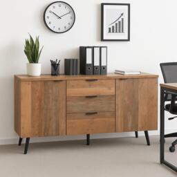 Urban Meuble Rustic Sideboard Space Saver Ample Storage - thumbnail 2