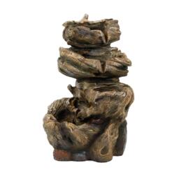 Streetwize Solar Water Feature - Rock Stack Water Fountain