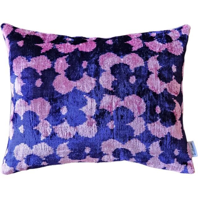 Les Ottomans LesOttomans Flower Velvet 40x50cm Sofa Cushions