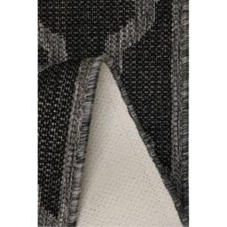 Homemaker Trellis Gel Flatweave Rug Black - thumbnail 4