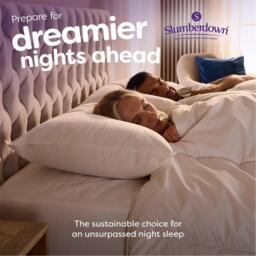 Slumberdown Wonderful Wool Medium Support Pillow - thumbnail 4