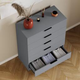 Lassic Trega 5 Drawer Chest of Drawers - thumbnail 5