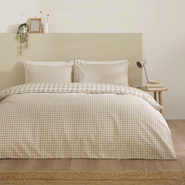 Catherine Lansfield Bamford Gingham Check Duvet Cover Set - image 1