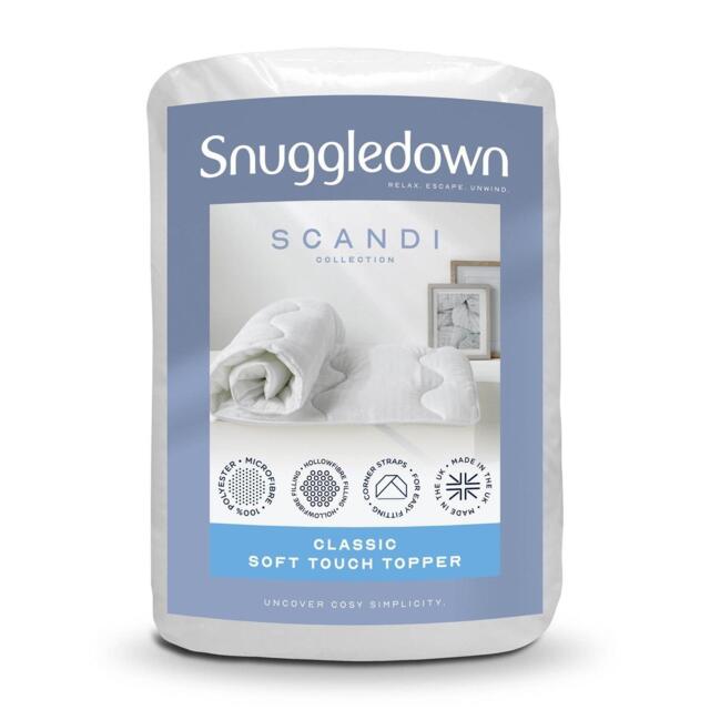 Snuggledown Scandinavian Hollowfibre 3cm Mattress Topper - image 1