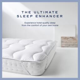 Snuggledown Scandinavian Hollowfibre 3cm Mattress Topper - thumbnail 2
