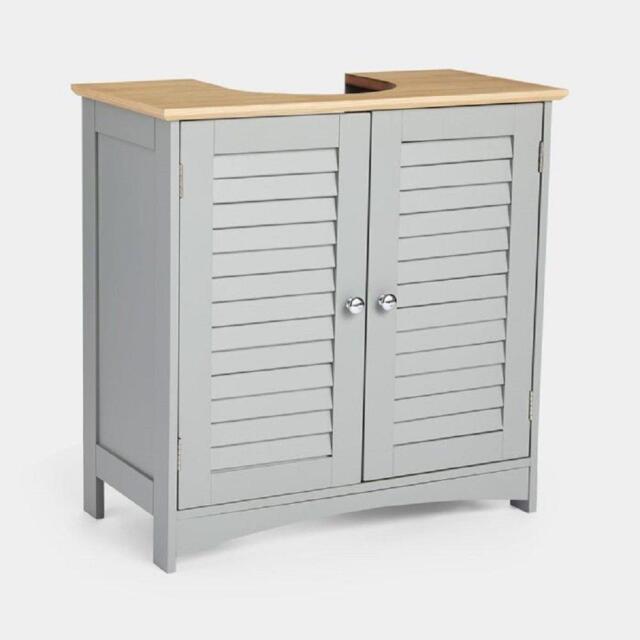 VonHaus VonHaus Shrewsbury Grey Under Sink Basin Unit