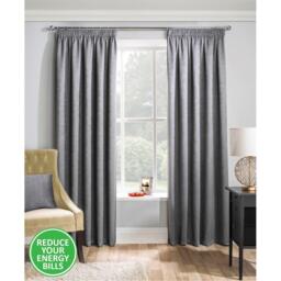 Enhanced Living Matrix Thermal Room Darkening Tape Top Curtain