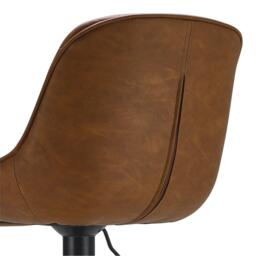 Kabinet UK 2-Set PU Leather Counter Swivel Height Bar Stools - thumbnail 7