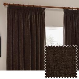Yard Heavy Chenille Fully Lined Pencil Pleat Curtains - thumbnail 1