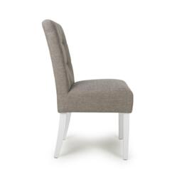 Shankar Set of 2 Moseley Weave Mocha Dining Chairs - thumbnail 2