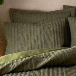 Pineapple Elephant Tamba Jersey Stripe Quilted Duvet Cover Set - thumbnail 2
