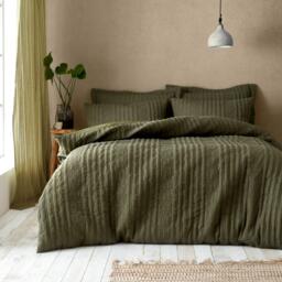 Pineapple Elephant Tamba Jersey Stripe Quilted Duvet Cover Set