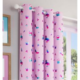 Enhanced Living Charm Room Darkening Childrens Eyelet Curtains - thumbnail 2