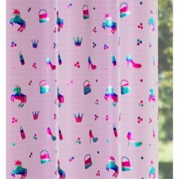 Enhanced Living Charm Room Darkening Childrens Eyelet Curtains - thumbnail 3
