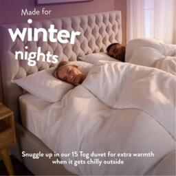 Slumberdown Winter Warm 15 Tog Duvet - thumbnail 2