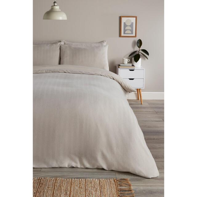 Homelife Herringbone Soft Touch Duvet Cover Sets