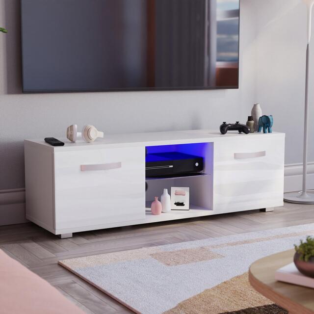 Lassic Vida Designs Cosmo 2 Door LED TV Unit 120cm - image 1