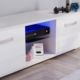 Lassic Vida Designs Cosmo 2 Door LED TV Unit 120cm - thumbnail 4