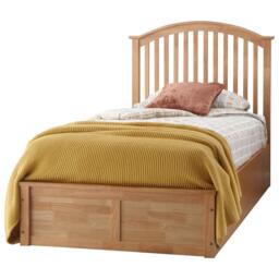 GFW GFW Madrid Wooden Ottoman Storage Bed 90cm - thumbnail 2