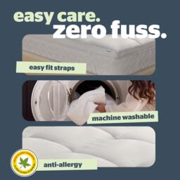 Silentnight Anti-allergy 5cm Ultimate Mattress Topper - thumbnail 7