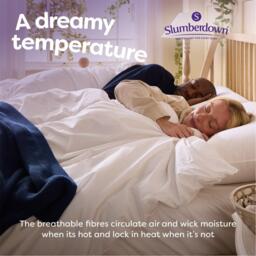 Slumberdown Wonderful Wool 375gsm Medium Duvet - thumbnail 8