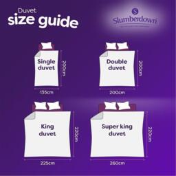 Slumberdown Wonderful Wool 375gsm Medium Duvet - thumbnail 6