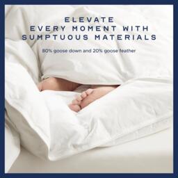 Snuggledown Hungarian Goose Down 4.5 Tog Duvet + 2 Pillows - thumbnail 3