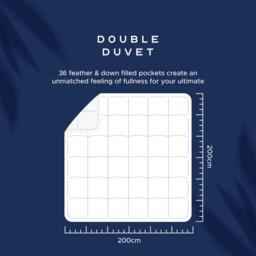 Snuggledown Hungarian Goose Down 4.5 Tog Duvet + 2 Pillows - thumbnail 7