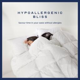 Snuggledown Hungarian Goose Down 4.5 Tog Duvet + 2 Pillows - thumbnail 4