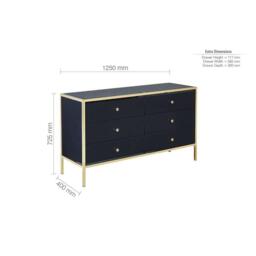 Birlea Fenwick 6 Drawer Chest - thumbnail 9