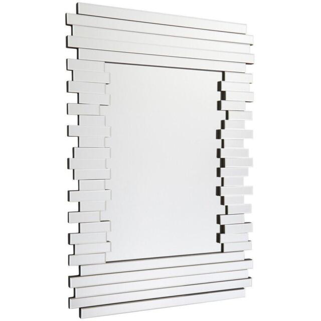 Fifty Five South Puzzle Rectangle Deco Wall Mirror - image 1