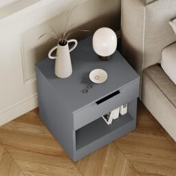 Lassic Trega 1 Drawer Bedside Chest Set Of 2 - thumbnail 6