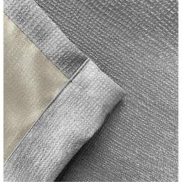 Enhanced Living Matrix Grey Thermal Blockout Tape Top Curtain - thumbnail 4