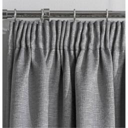 Enhanced Living Matrix Grey Thermal Blockout Tape Top Curtain - thumbnail 2