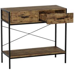Lassic Vida Designs Brooklyn 2 Drawer Console Table - thumbnail 7