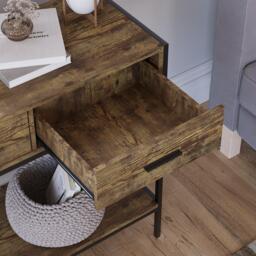 Lassic Vida Designs Brooklyn 2 Drawer Console Table - thumbnail 6
