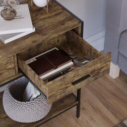 Lassic Vida Designs Brooklyn 2 Drawer Console Table - thumbnail 5