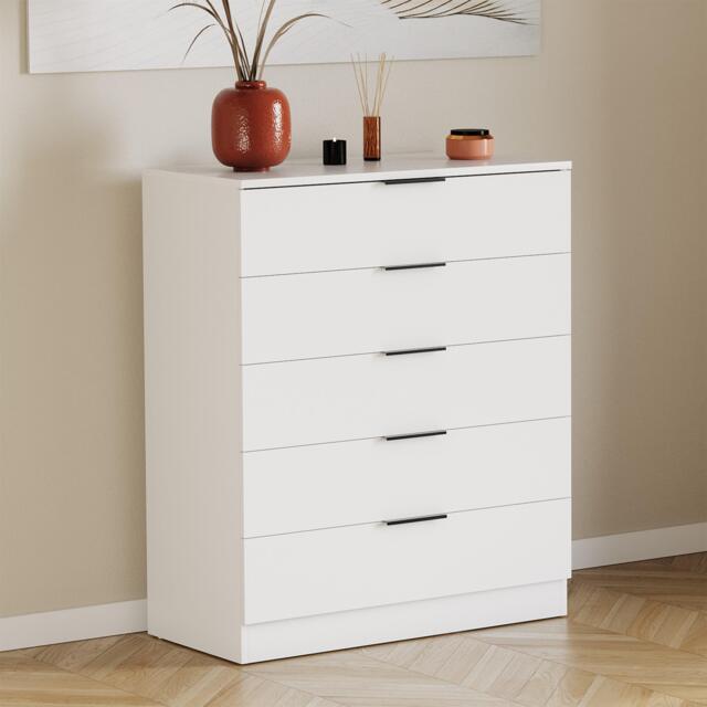 Lassic Trega 5 Drawer Chest of Drawers - image 1