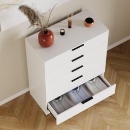 Lassic Trega 5 Drawer Chest of Drawers - thumbnail 5