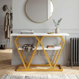 Urban Meuble Modern Console Table with Storage Shelf - thumbnail 2
