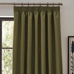 Furn Dawn Textured Blackout Pencil Pleat Curtains - thumbnail 3