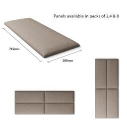 Aspire EasyMount Wall Mounted Upholstered Panels, - thumbnail 5