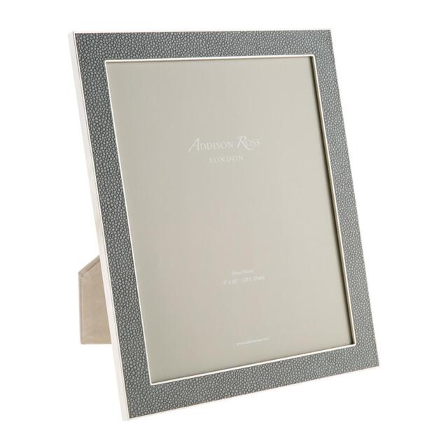 Addison Ross AddisonRoss Grey Faux Shagreen Photo Frame - image 1