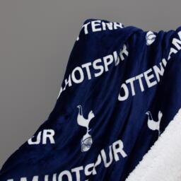 Tottenham FC Tottenham FC Sherpa Fleece Blanket - thumbnail 4