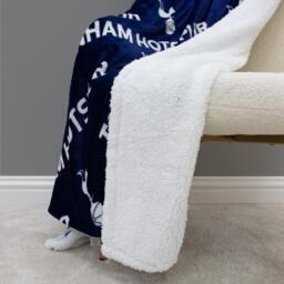 Tottenham FC Tottenham FC Sherpa Fleece Blanket - thumbnail 2