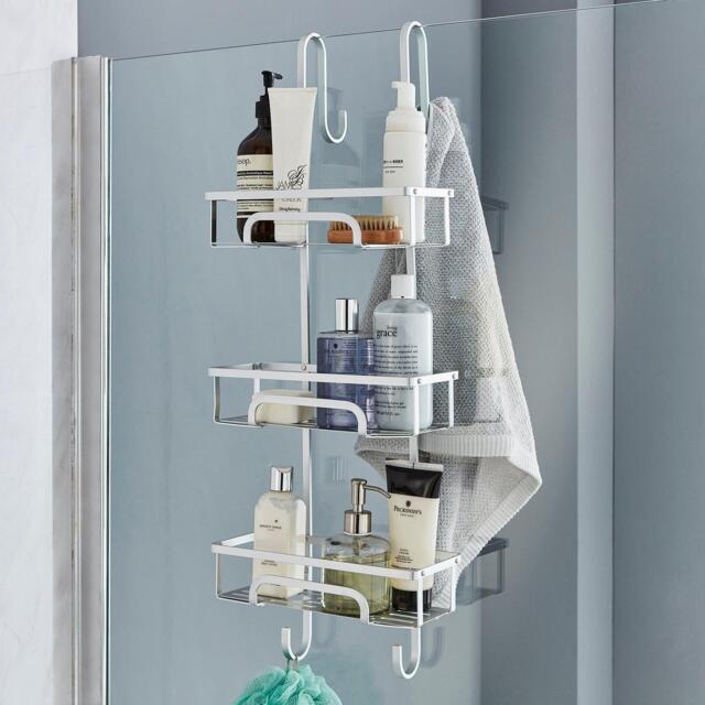 House of Home 3 Tier Aluminium Over Door Shower Caddy - image 1