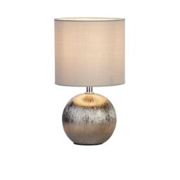 Lighting Collection Silver Ball Lamp - thumbnail 2