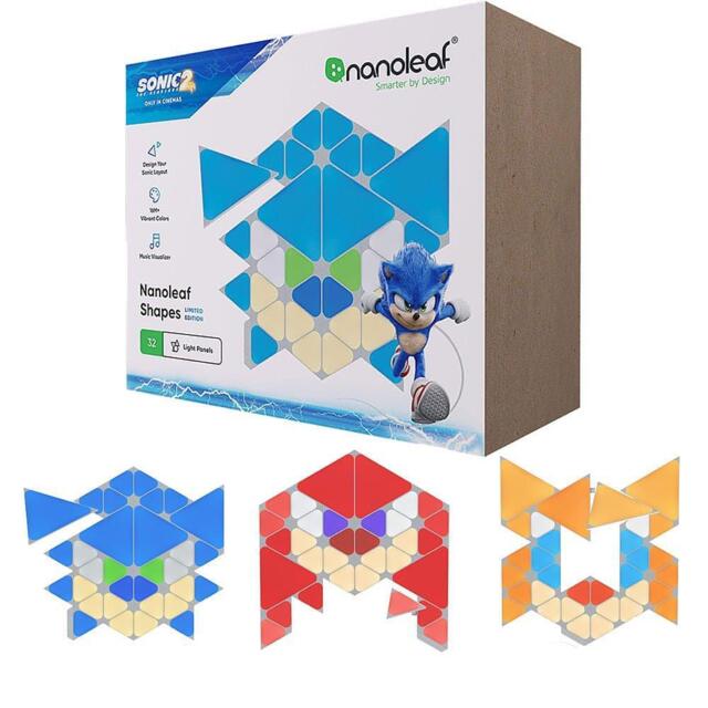 Nanoleaf Shapes Starter Kit 32PK Sonic Limited Ed - image 1