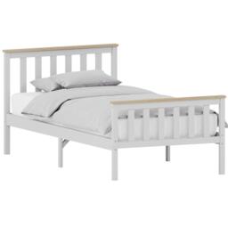 Lassic Vida Designs Milan Single Wooden Bed, High Foot - thumbnail 4