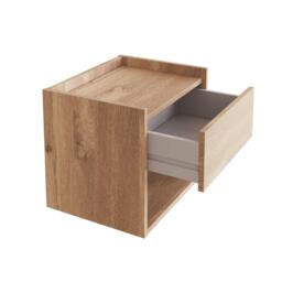 GFW Harmony Wall Mounted Pair of Bedside Tables - thumbnail 4